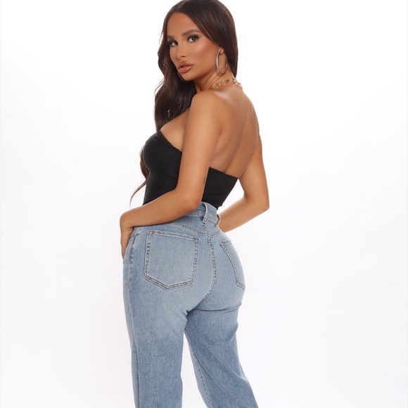 Chain On Top Halter Bodysuit. - Picture 4 of 11